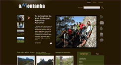 Desktop Screenshot of amontanha.com.br